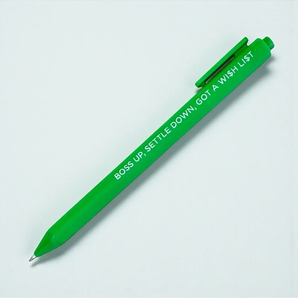 Taylor Swift Lyric Gel Pen Set “Baby That’s Show Business” Swiftie Gift NWT